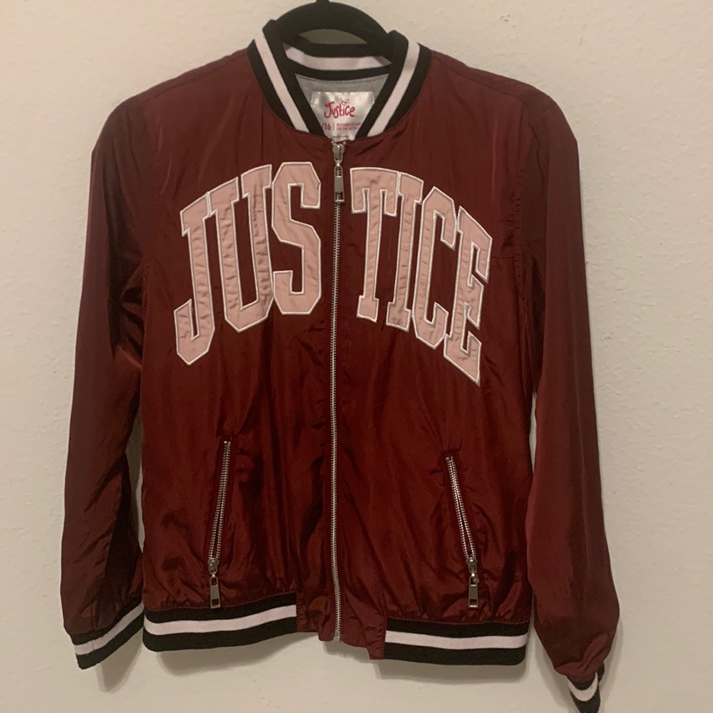 Justice Maroon Jacket